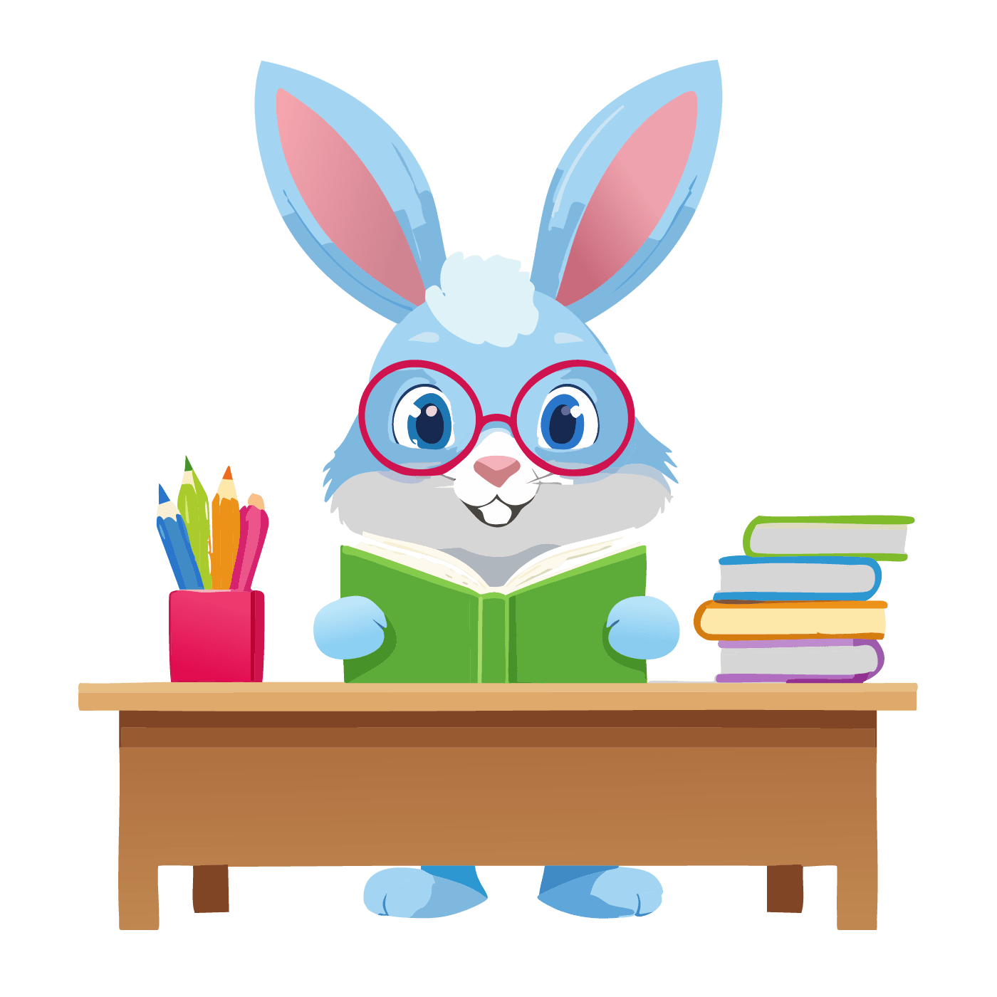 blue bunny book series