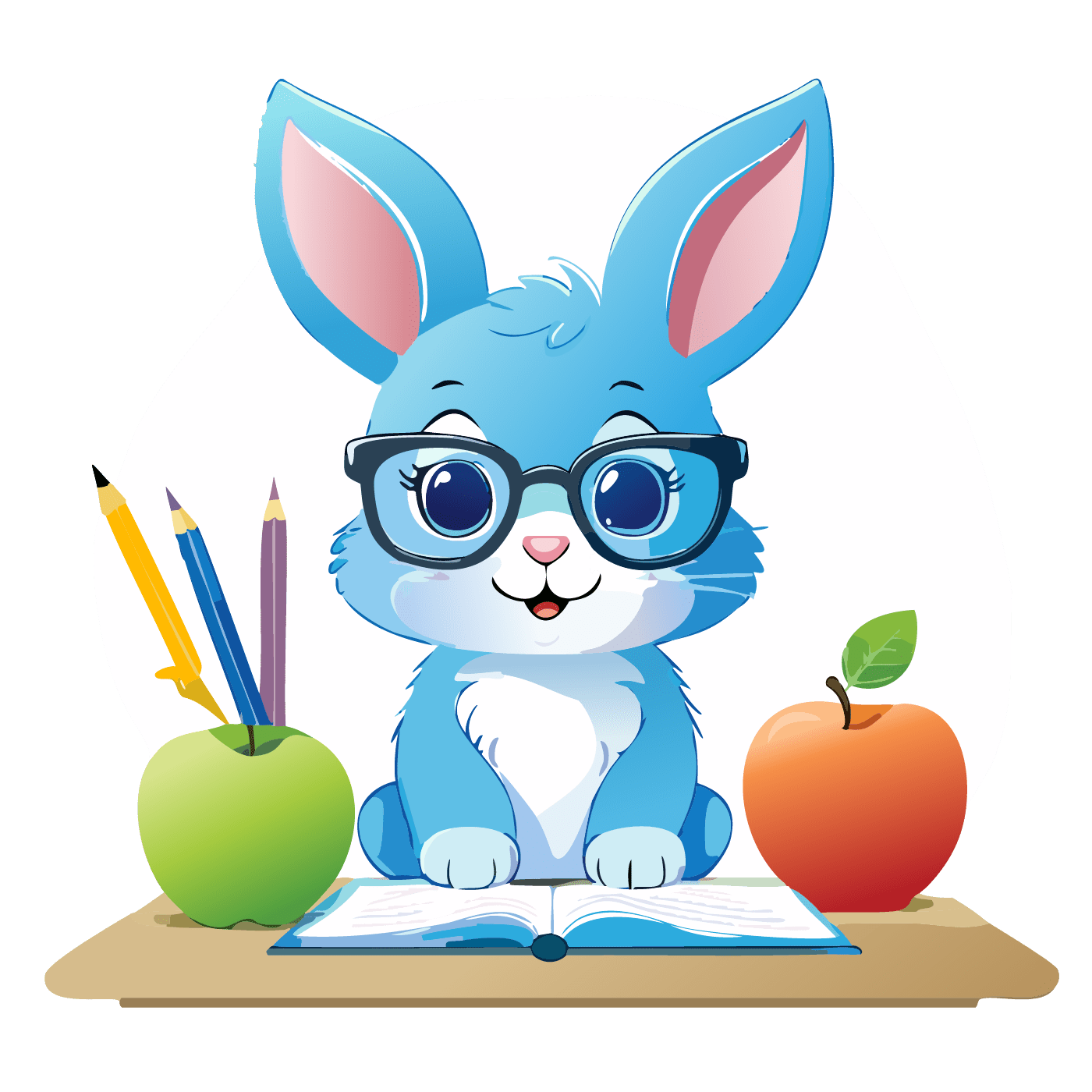 blue bunny-elementary-resources