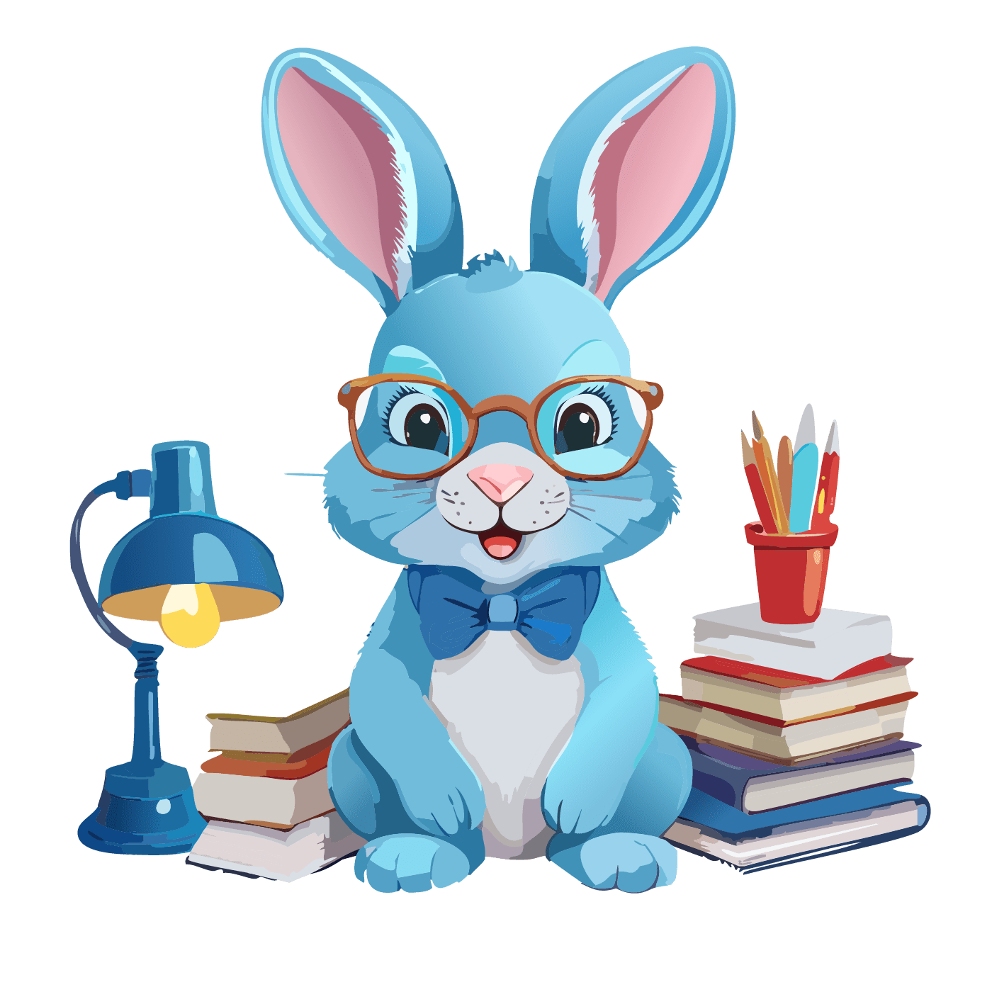 blue bunny homeschooling 2