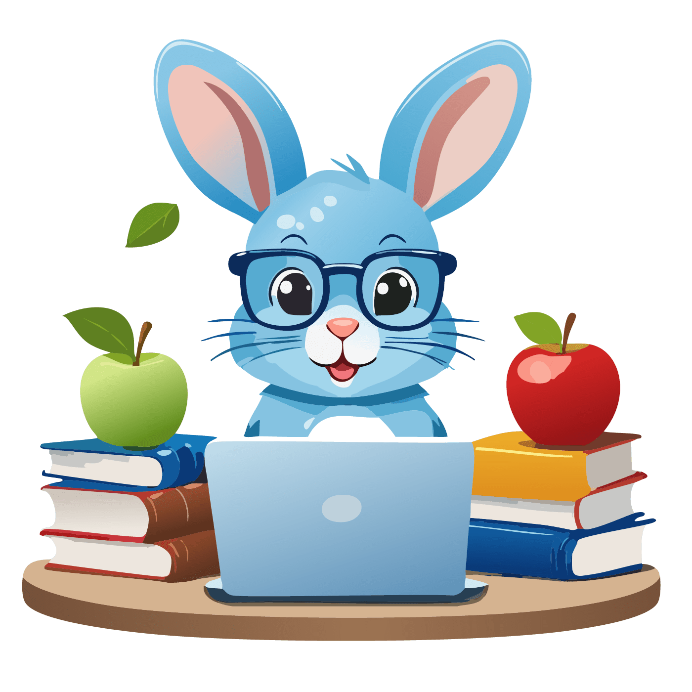 smart skills blue bunny
