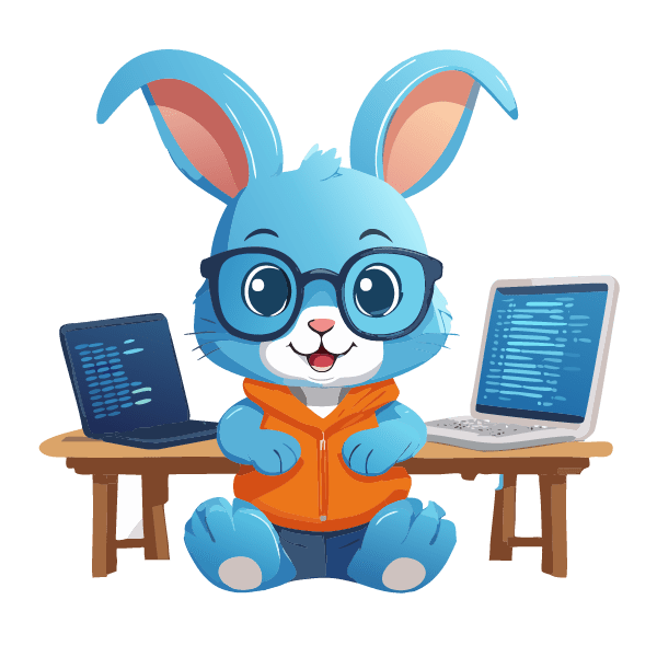 blue bunny coding