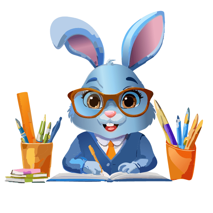 blue bunny teacher 2