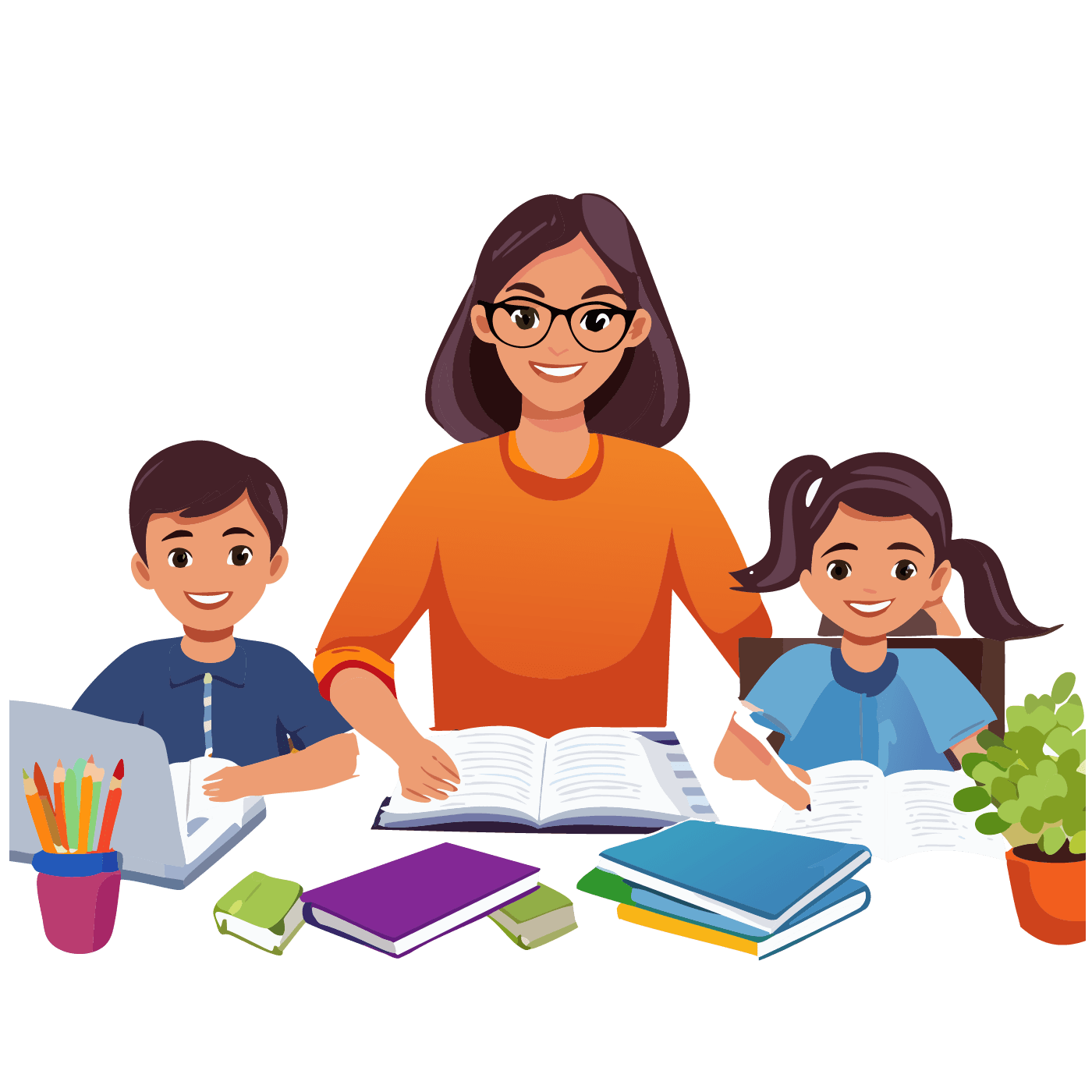 student and teacher